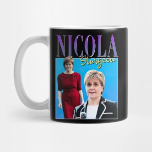 nicola sturgeon retro vintage Mug